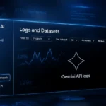 SuperGok Google AI Studio Logs & Datasets dashboard showing AI app monitoring and performance analytics.
