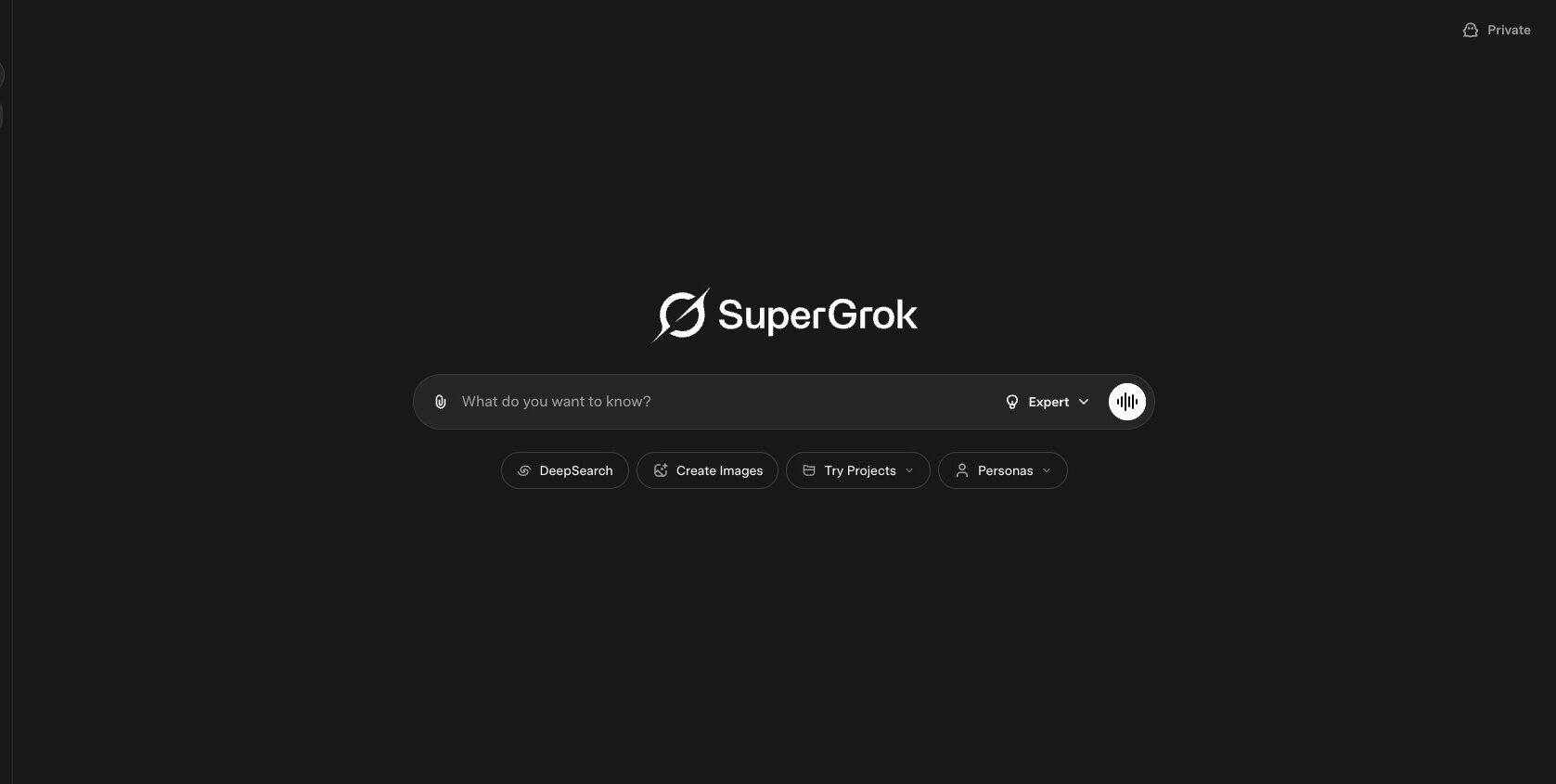 super grok home page
