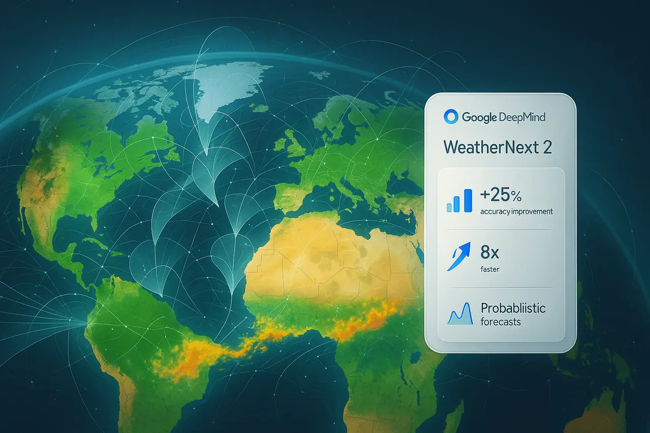 WeatherNext 2: Google DeepMind’s Next-Gen AI Weather Model Explained weathernext 2 google deepmind’s next gen ai weather model explained.webp