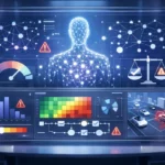 Bloom AI evaluation tool visualizing behavioral misalignment testing in frontier AI models.