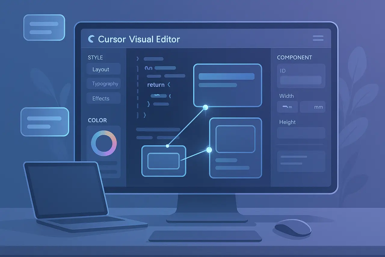 Cursor Visual Editor: AI-Driven Drag-and-Drop UI Design cursor visual editor ai driven drag and drop ui design