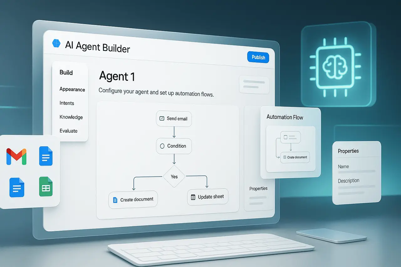google workspace studio the new ai agent builder for everyday work