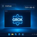 grok on windows how to install and use grok as a pwa