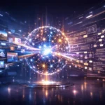 SuperGok Jan-v2-VL-Max-Instruct vision-language model visualizing interleaved multimodal reasoning and long-task AI processing.