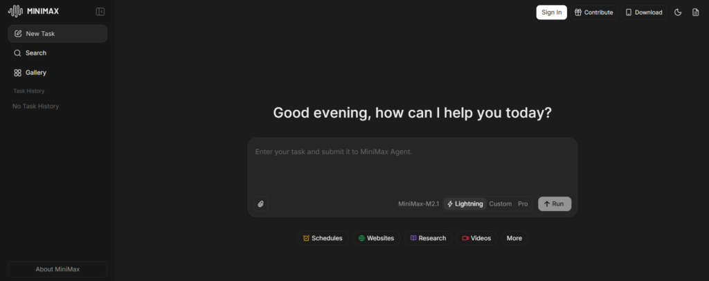 minimax m2.1 ui images
