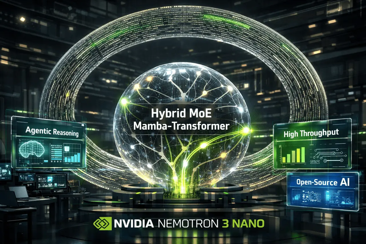 nvidia nemotron 3 nano efficient moe model with 1m context