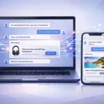 ChatGPT Ads shown as personalized in-chat advertising within a conversational AI interface on web and mobile devices.
