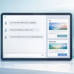 ChatGPT advertising approach illustrating clearly labeled ads separated from AI responses with strong privacy and transparency safeguards.