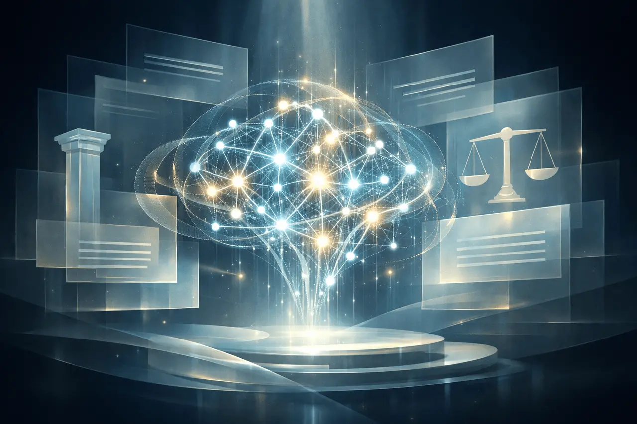 Claude Constitution: Values-Based AI Behavior Framework Claude Constitution visual illustrating a values-driven AI behavior framework focused on ethical maturity, transparency, and responsible AI alignment.