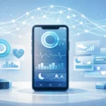 Claude mobile Health connector feature image showing AI-powered health data integration with Apple Health and Android Health Connect on a smartphone.