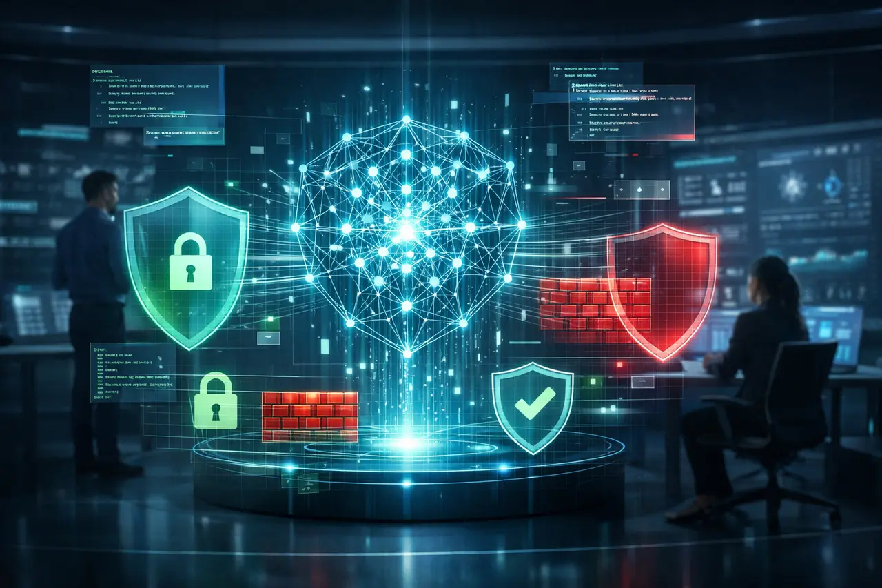 Codex Cybersecurity Preparedness: Security Framework Explained Codex cybersecurity preparedness illustrated through AI-powered secure coding systems and layered digital security safeguards.