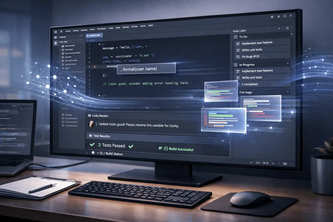 Codex in JetBrains IDEs: GPT-5.2 AI Coding Inside IDE Codex in JetBrains IDEs powering AI-assisted coding, testing, and CI workflows directly inside a modern integrated development environment.