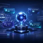 SuperGok Context7 Skills visual showing modular AI skill components, searchable skill library, and one-command installation workflow for AI agents.