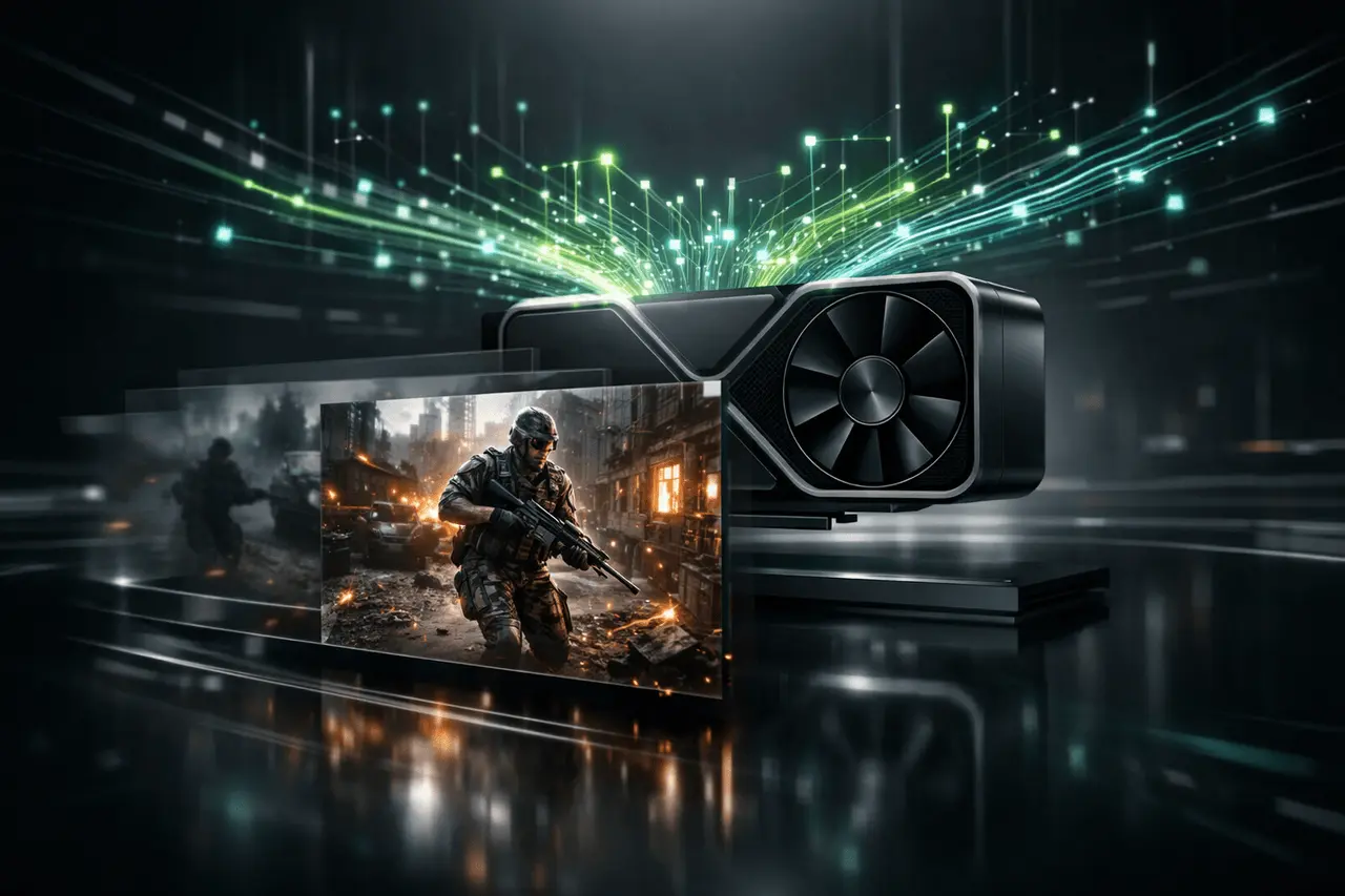 Discover what DLSS 4.5 brings to RTX GPUs, including improved AI upscaling, dynamic frame generation, and massive performance gains.