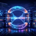 SuperGok IQuest-Coder-V1 LoopCoder architecture showing shared-weight transformer passes and code evolution workflow.