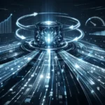 IterX reinforcement learning–based code optimization system visualizing automated performance improvements through iterative AI-driven optimization loops.