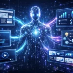 SuperGok Manus AI agent performing autonomous workflows like research, infographic creation, website building, and SaaS development.