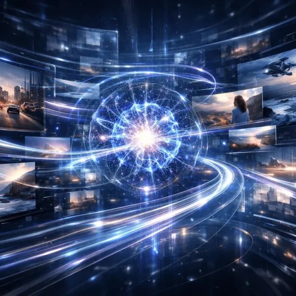 SuperGok Real-time video world model visualizing interactive AI video with continuous generation, memory, and ultra-fast response.