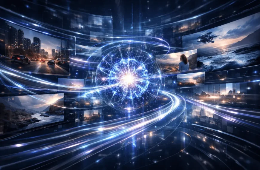 Real-time video world model visualizing interactive AI video with continuous generation, memory, and ultra-fast response.