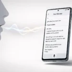 Typeless for Android smart voice keyboard converting natural speech into clean, ready-to-send text on a mobile device.