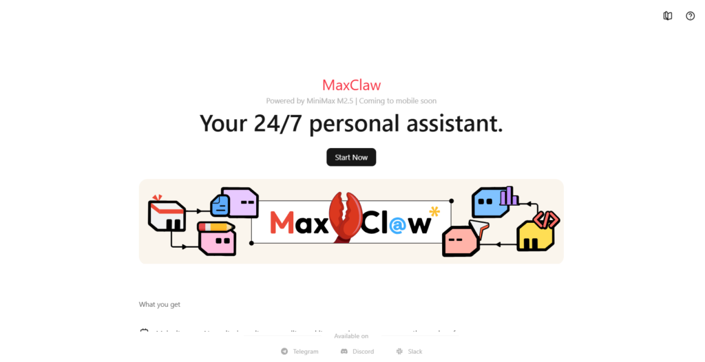 MiniMax MaxClaw AI Agent: Instant Always-On Automation MiniMax MaxClaw AI agent