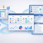 SuperGok Manus Academy Product Manager course illustrating cross-tool PM workflows, backlog prioritization, reporting, and PRD creation.