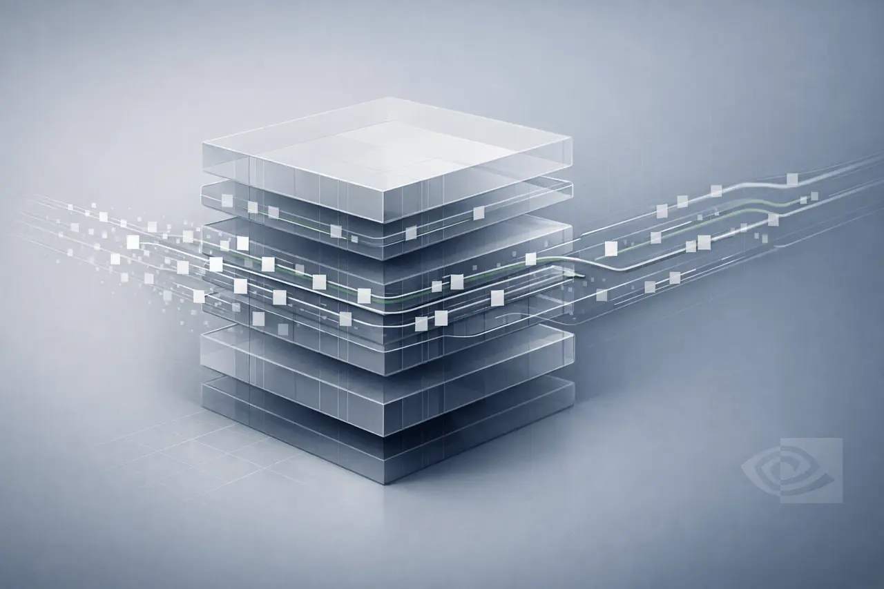 NVIDIA SideQuest: Smarter KV Cache Management for Long-Running AI Agents NVIDIA SideQuest framework visualizing adaptive KV cache management for long-running AI agents and multi-hop reasoning.