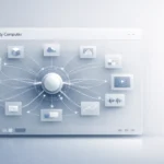 Perplexity Computer unified multi-model AI system dashboard showing AI orchestration and parallel agents in a minimal interface design.