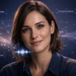 Phoenix-4 real-time human rendering avatar demonstrating emotional AI, full-duplex listening, and dynamic 1080p facial microexpressions.