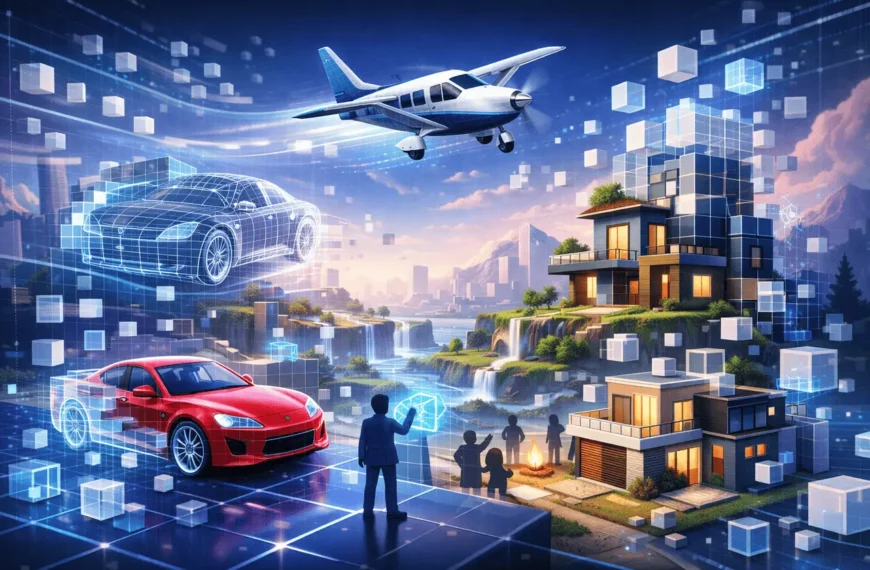 Roblox Cube Foundation Model powering AI-driven 4D generation and interactive 3D world creation on the Roblox platform.