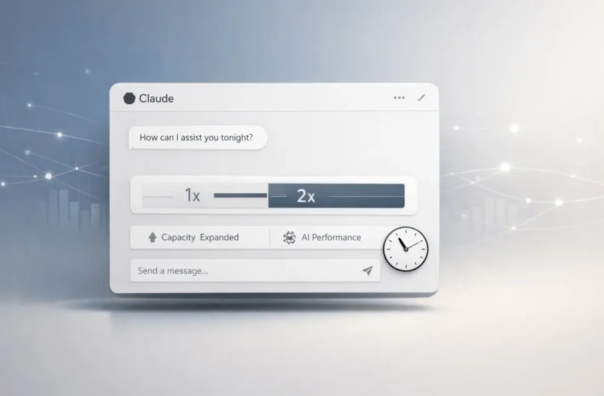 Claude March 2026 Usage Promotion showing doubled off-peak AI usage limits in the Claude interface