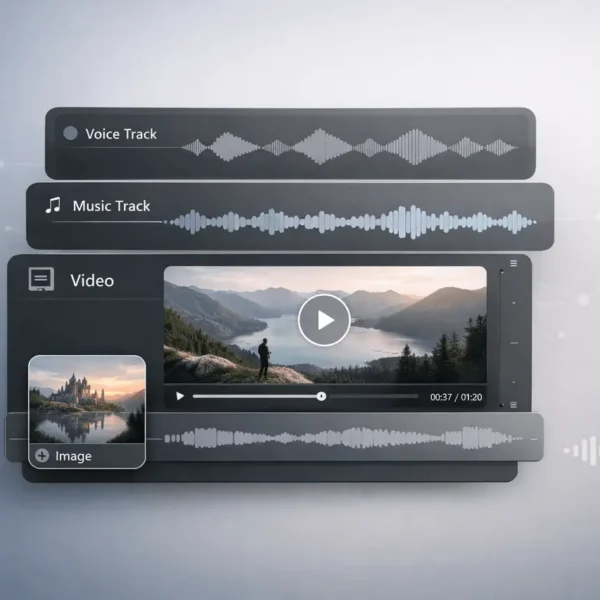 ElevenCreative AI platform by ElevenLabs for generating voice, music, images, and video in a unified multimodal content creation studio.