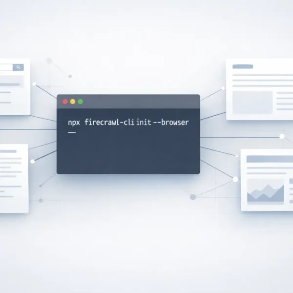 Firecrawl CLI toolkit enabling AI agents to scrape websites, search the web, and automate browsing with cloud browsers.