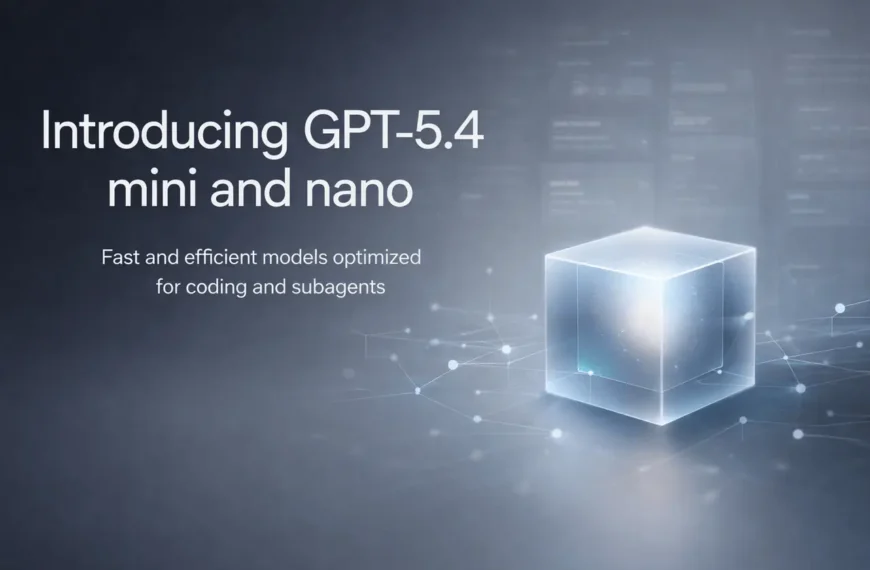 GPT-5.4 Mini AI model by OpenAI optimized for fast coding, multimodal understanding, and AI agent workflows.