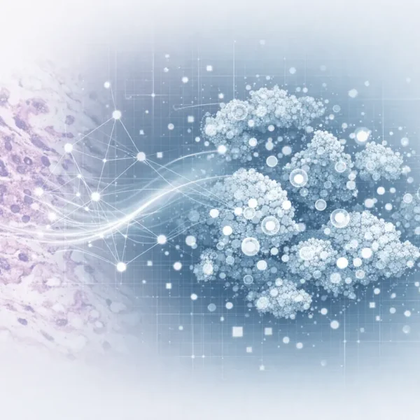 GigaTIME Multimodal AI converting pathology slides into spatial proteomics maps for tumor microenvironment analysis in cancer research.