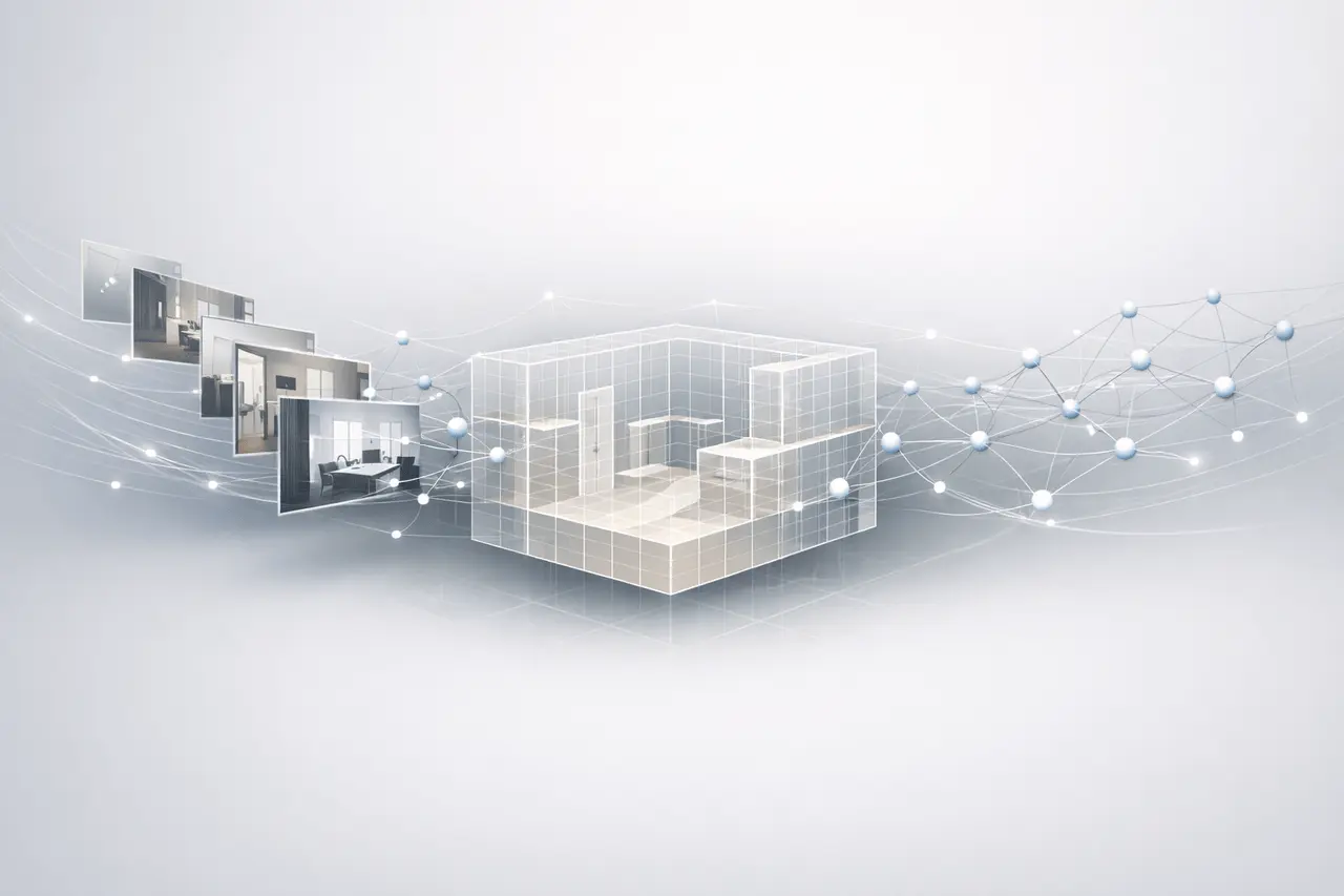 Spatial-TTT: AI Framework for Streaming 3D Spatial Memory Spatial-TTT framework visualizing AI streaming video analysis and building structured 3D spatial memory using test-time training.