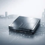 Tesla Terafab AI Chip Factory producing AI chips for Full Self-Driving, Dojo supercomputer, and Optimus robots.