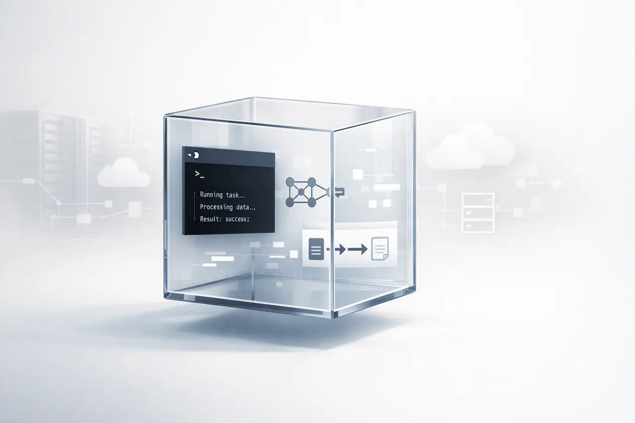 Upstash Box: Secure Cloud Sandboxes for AI Agents Upstash Box secure cloud sandbox environment for AI agents executing code in an isolated cloud workspace.