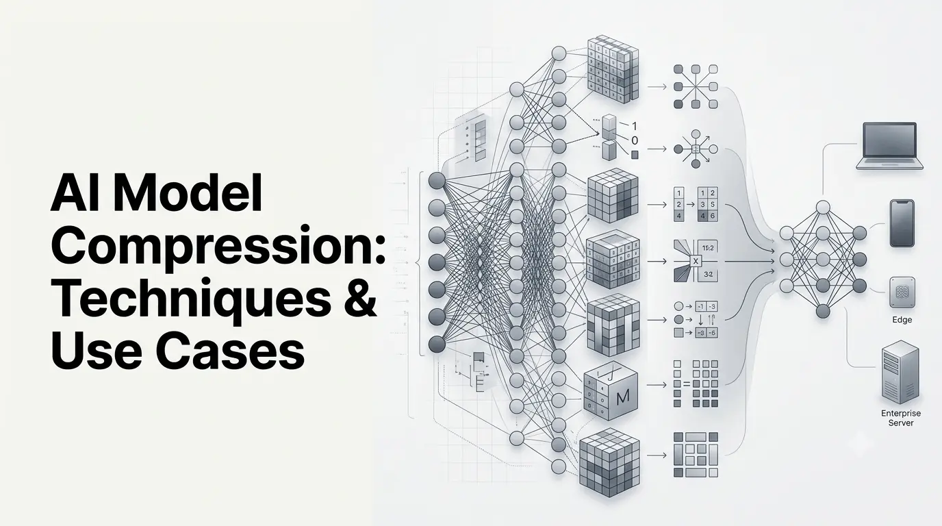 AI Model Compression: Techniques, Benefits, Challenges & Use Cases