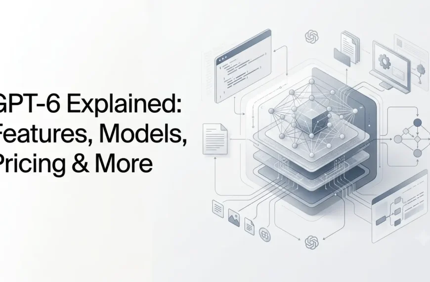 GPT-6 AI model family showing advanced reasoning, coding and agentic AI capabilities.
