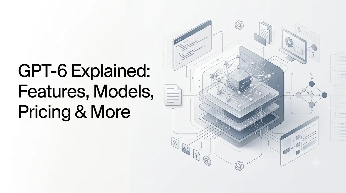 GPT-6 AI model family showing advanced reasoning, coding and agentic AI capabilities.