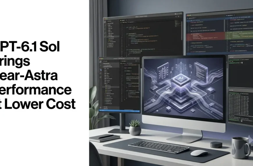 GPT-6.1 Sol AI model with agentic coding and computer-use capabilities.