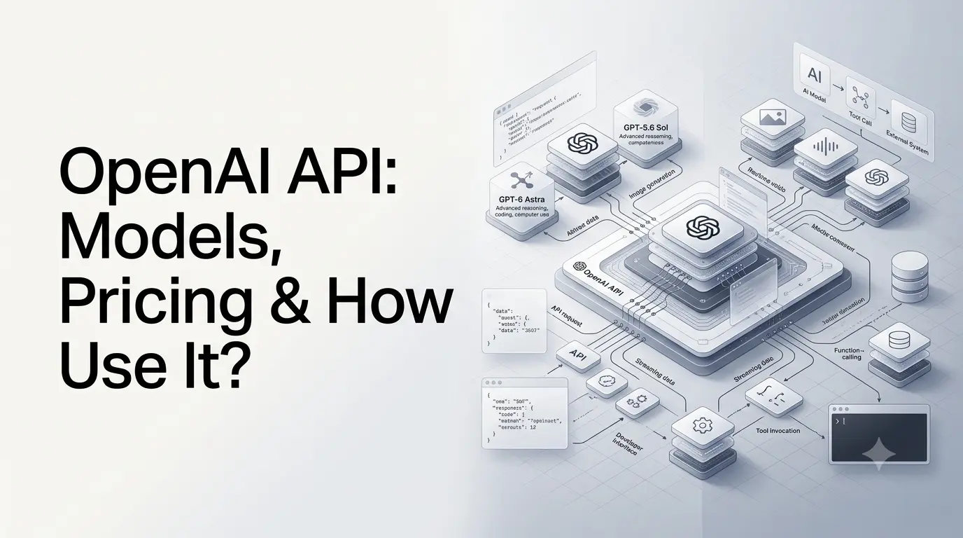 OpenAI API platform with AI models, developer tools, API integrations and agent workflows.
