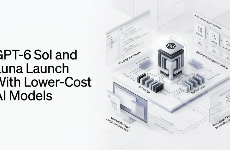 GPT-6 Sol and Luna AI models powering efficient coding and agent workflows.