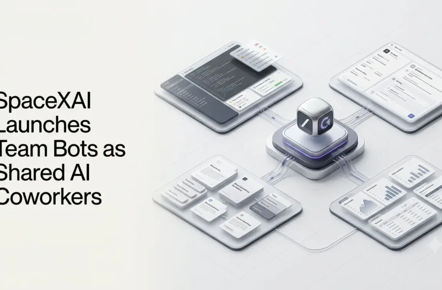 Team Bots shared AI coworkers connecting business workflows through Grok.