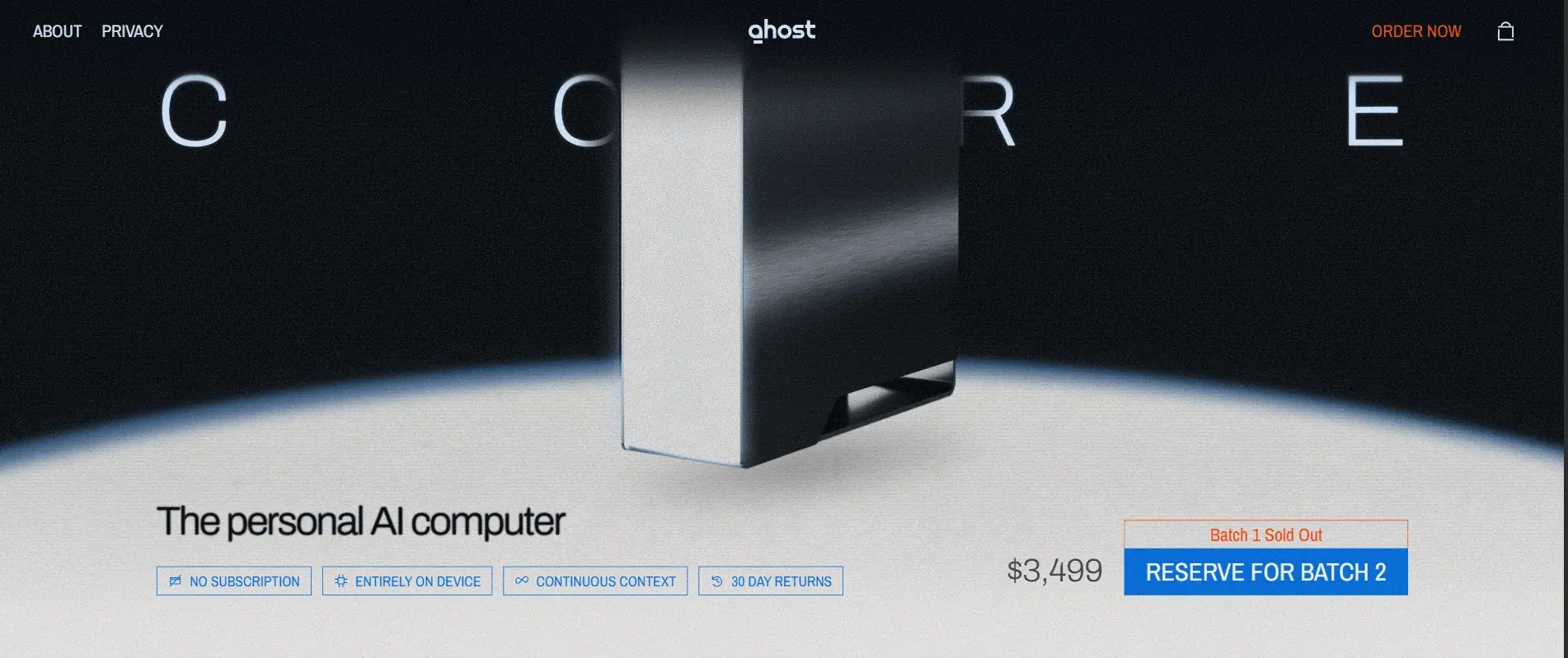 Ghost Core AI Computer
