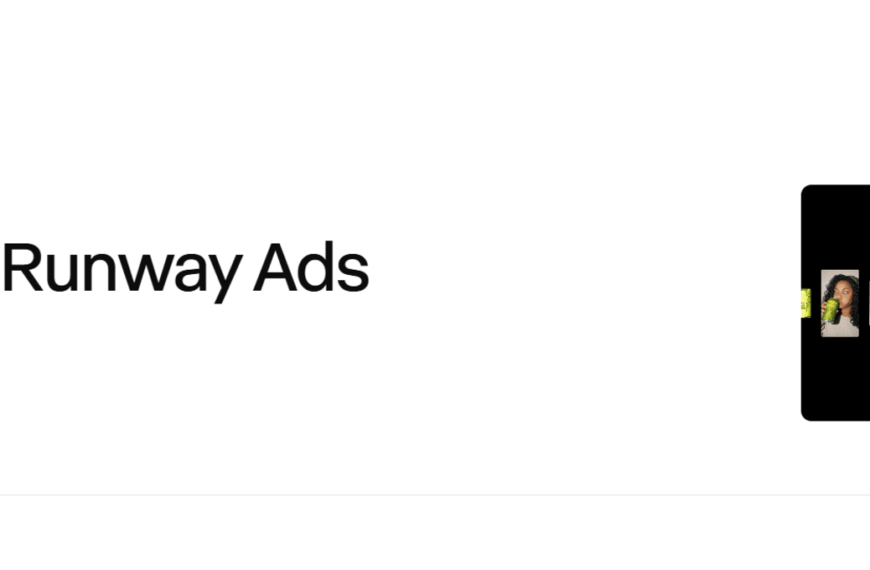 Runway Ads autonomous AI performance marketing platform.