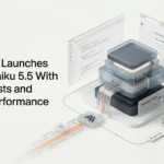 Claude Haiku 5.5 AI model for fast, cost-efficient high-volume tasks,